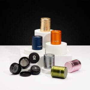 ONGROK - 5 Piece Flower Petal Toothless Grinder, 2.2 inch