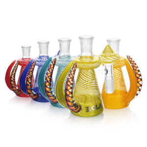EG Glass - EGA05 Bright Wig Wag Horn Triangular Ash Catcher