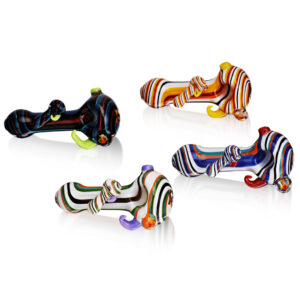 EG Glass - EGH01 One Plus One Wig Wag Hand Pipe 4