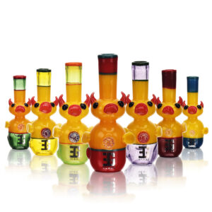 EG Glass - EGH26 EG Horned Duck Hand Pipe