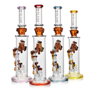 EG Glass - EG-78 Honeycomb Bee Drip Tube 14.5"