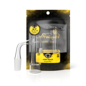 HONEYBEE HERB - HONEY BOILER QUARTZ BANGER - 90° DEGREE BL