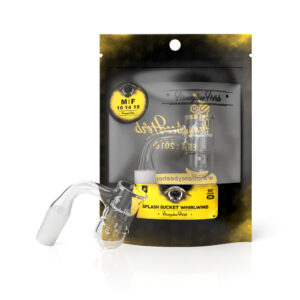 HONEYBEE HERB - SPLASH BUCKET WHIRLWIND QUARTZ BANGER - 90° DEGREE BL