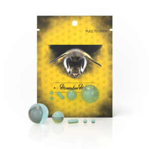 Honeybee Herb Ghost Glass Dab Marble Set