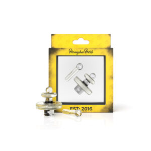 Honeybee Herb - Opal Galaxy Stardust Terp Slurper Set - Dichro - Gold