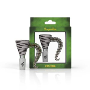 Honeybee Herb - Swirl Martini With Horn Pull Flower Bowl