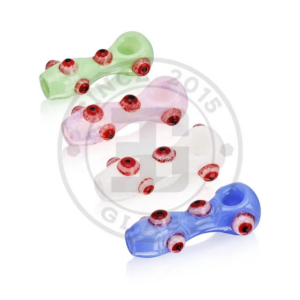 EG Glass – EGH34 Colored Eye Glass Hand Pipe 4.5"