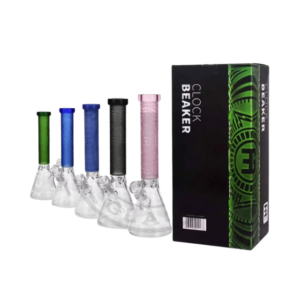 Eg Glass - EG01 Sandblast Beaker Glass Water Pipe 14"