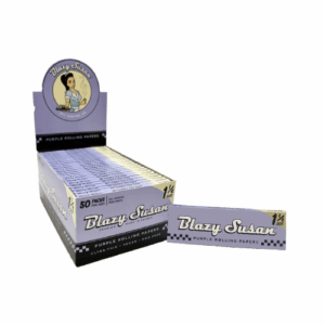 Blazy Susan - Booklet 1-14 King Size Slim Purple Rolling Papers