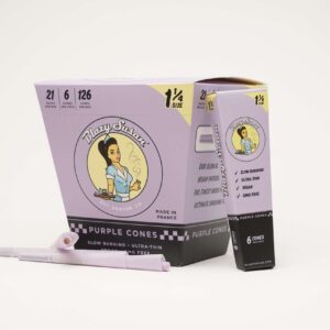 Blazy Susan - Purple 1-14 Pre Rolled Cones - Display Box