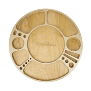 Blazy Susan - Spinning Rolling Tray - Birch Wood