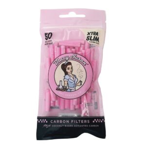 Blazy Susan - Purize Xtra Slim Active Carbon Filter | 50ct Bag Pink
