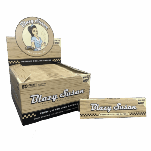 Blazy Susan - Unbleached King Size Wide Rolling Papers