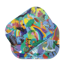 ZZZ's - Rolling Tray with Magnetic Cover - Alltopia by Adam O'Day