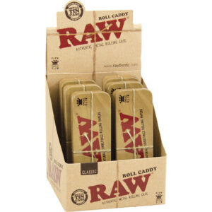 Raw 6Ct. Roll Caddy Fits King Size Slim Cone
