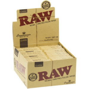 Raw 24 Ct. Connoisseur King Slim With Tips