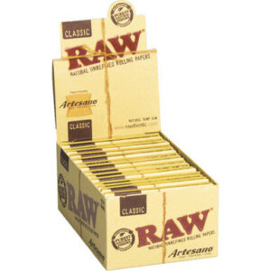 Raw Artesano Paper, Tray, Tips 15 Ct. 1.25"