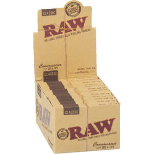Raw 24 Ct. Connoisseur 1¼ With Tips