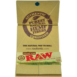 Raw 15 Ct. Org. King Artesano Paper,tray,tips