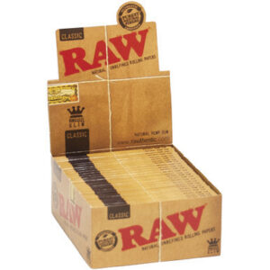 Raw 50 Ct. Classic Paper King Size Slim