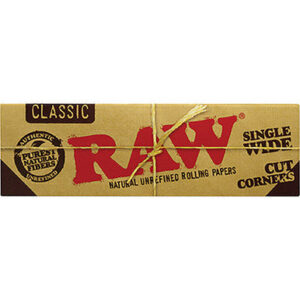 Raw 50 Ct. Single Wide CUT Curners.