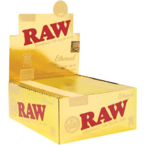 Raw 50 Ct. Ethereal Paper King Size Slim (Thinnest)