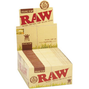 Raw 50 Ct. Organic Papers King Size Slim