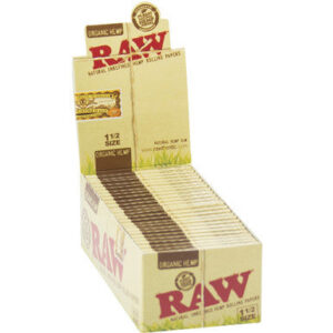 Raw 25 Ct. Organic Papers 1.5"
