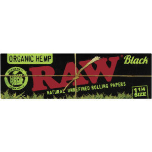 Raw 24 Ct. Black Organic Hemp - 1.25"