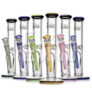 Eg Glass - ES2315 Thick Straight Glass Tube Bong 10