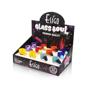 Eg Glass - ESBW2435 14mm Male Glass Water Pipe | 12 PCS Per Display Box