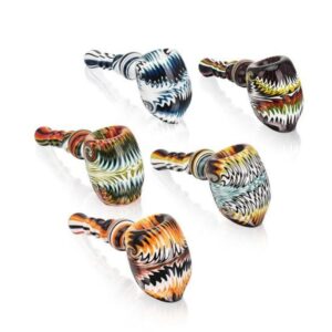 Eg Glass - ESH23234B Hammer Bubbler Glass Hand Pipe 5.3Inch
