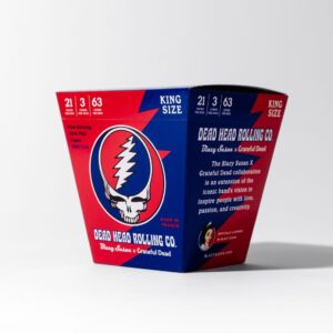 Blazy Susan - Dead Head Rolling Co - King Size Pre Rolled Cones, 3 pk 21 units per display box