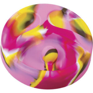 Fujima Rainbow 2 Silicone Pipe Ashtray Holds 2 Pipe 6"
