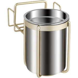 Fujima Silver Ashtray with Mountable Holder