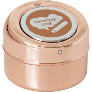 Fujima Push Open Asst. Design W/ Saying Ashtray 6ct.