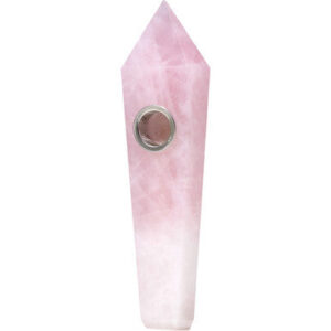 Astral Project - Rose Quartz Gemstone Pipes