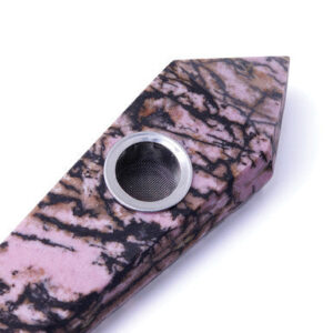 Astral Project - Rhodonite Gemstone Pipes