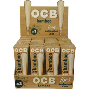 OCB Bamboo Cone King Size - 3pk | 32 Ct.