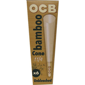 OCB Bamboo Cone 1.25"- 6pk | 32 Ct.