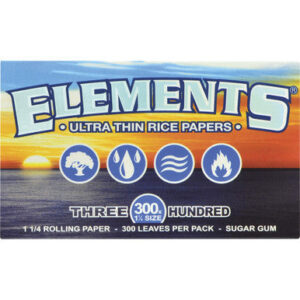 Elements Ultra Rice Paper 1 1/4 (300) | 20 Ct.