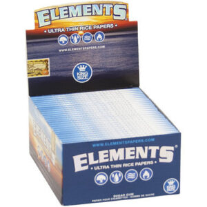 Elements Ultra Rice Papers King Size 50 Ct.
