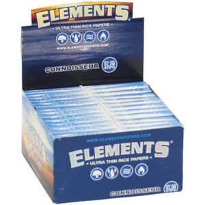 Elements Ultra Rice Papers K/s W/ Tips 24 Ct.