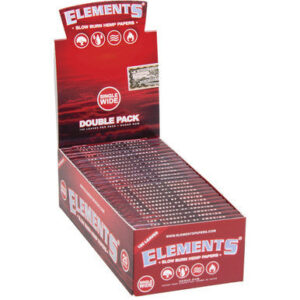 Elements Single Wide Papers W/ Double Feed Window 25 Ct.
