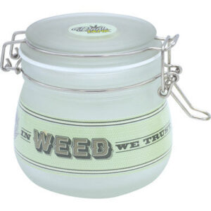 Fujima Glass Jars White Weed We Trust 500ml