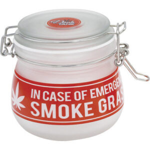 Fujima Glass Jars White Emergency 500ml