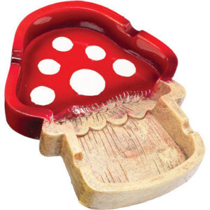 Fujima Big Mushroom Polystone Ashtray  6.5"