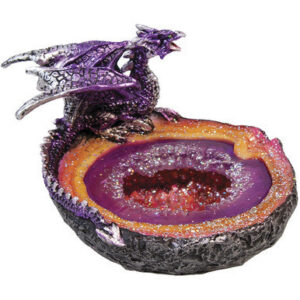 Fujima Purple Glitering Dragon Ashtray