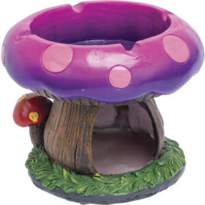 Fujima Large Mushroom Tree Poly Stone Ashtray