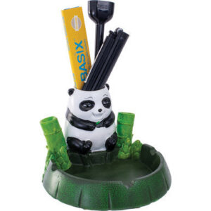 Fujima Large Panda Oasis Polystone Ashtray